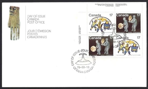 Canada   #838a  ULpb  " INUIT SHELTER COMMUNITY "     Brand  New 1979  Cover