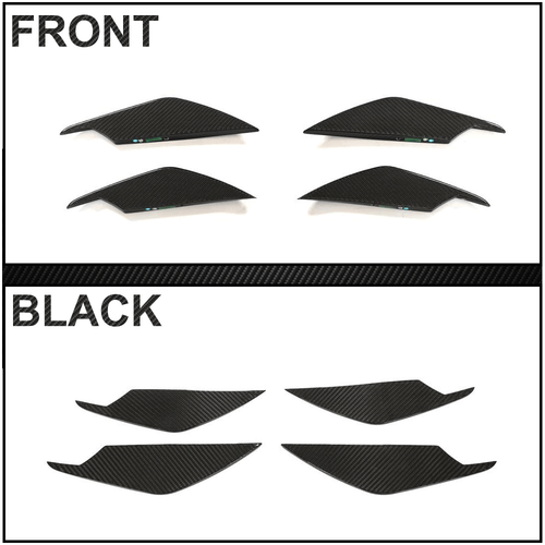 Aletas delanteras de carbono DRY Flaps Splitter Canards se adapta a BMW G80 M3 G82 M4 20UP - Imagen 11 de 12