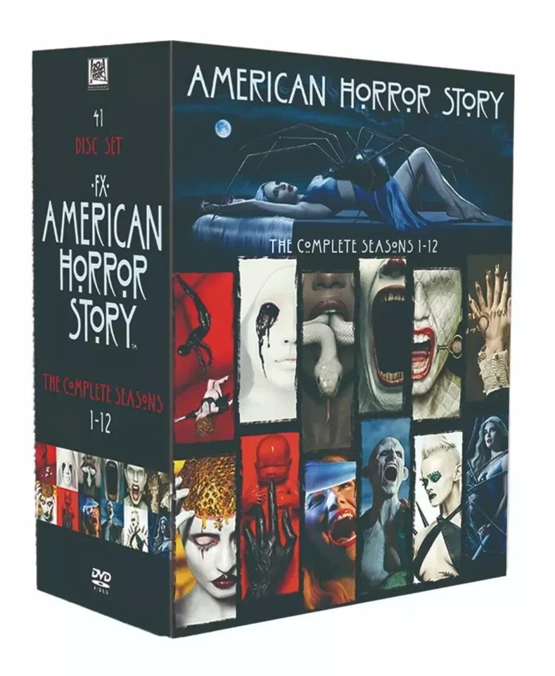 American Horror Story TV Series Season 1-12 (DVD 41-Disc Box Set ) Region 1！
