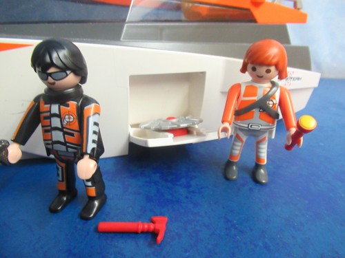 70002 Top Agent Spy Turboship figuras a 9255 4875 sede Playmobil 2528 - Imagen 3 de 11