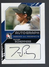 2011 ITG In the Game Heroes & Prospects Up Close Autograph Tanner Scheppers