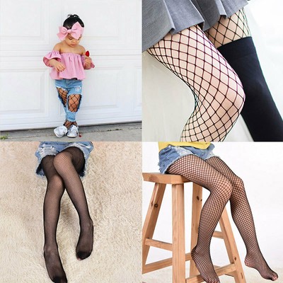 Adult Black Fishnet Stockings Over the Knee Socks One Size