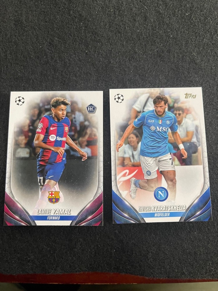 2023-24 Topps UEFA Club Competitions Soccer Base Pick Card Complete Your Collection Set