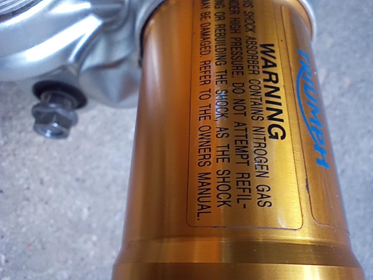 2018-2023 OHLINS Triumph Street Triple 765 RS Ohlins Rear