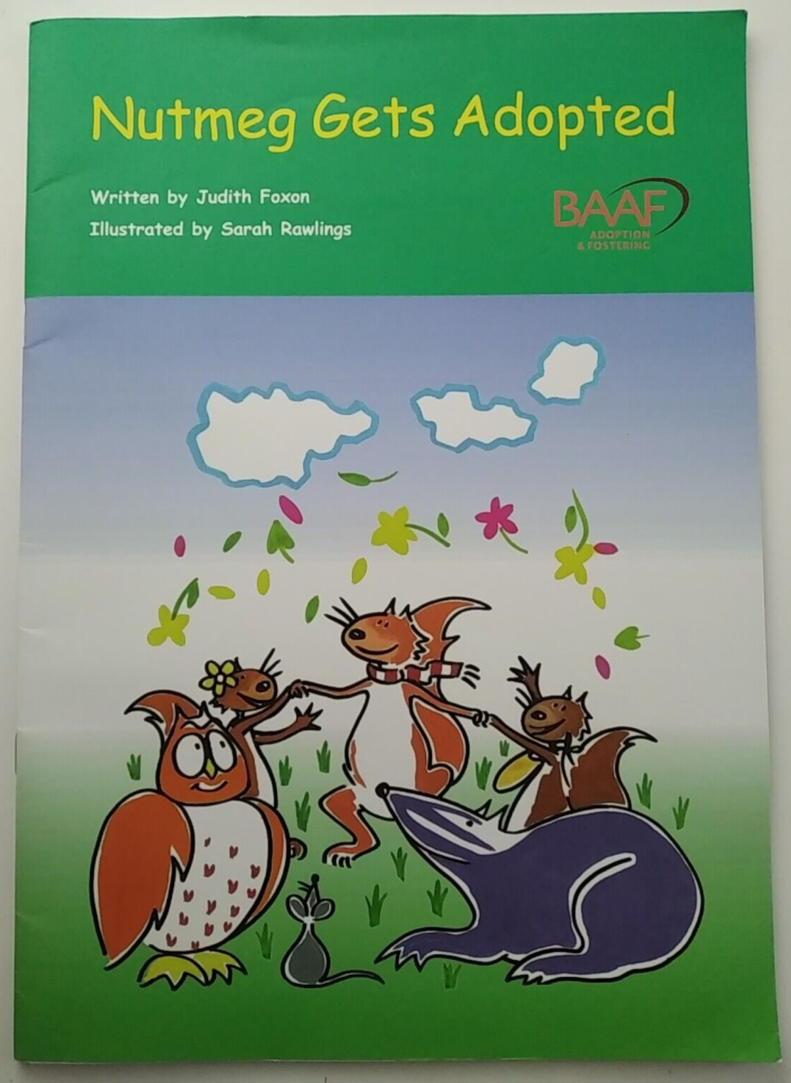Nutmeg Gets Adopted (Incl. Practice Guidelines) by Judith Foxon 2015 Paperback