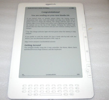 Amazon Kindle DX 4GB, White, D00611 / D00801