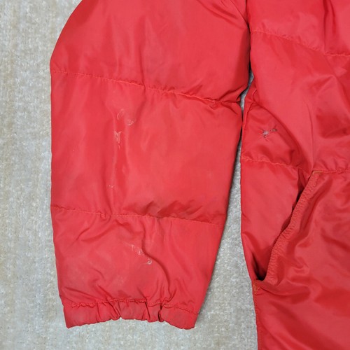 Vintage REI Thaw Goose Down Puffer Jacket Mens Size XL Red Full Zip 70s USA - Picture 8 of 15