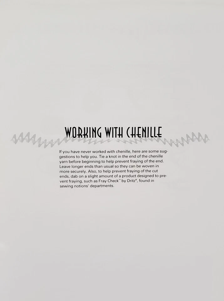 Afghans Chenille Throws Crochet Knit Patterns By American School Of Needlework - Image 3 of 4