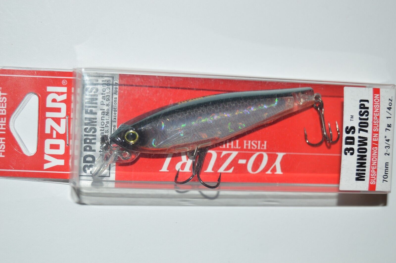 Yo-Zuri 3DS Minnow - Holographic Tennessee Shad