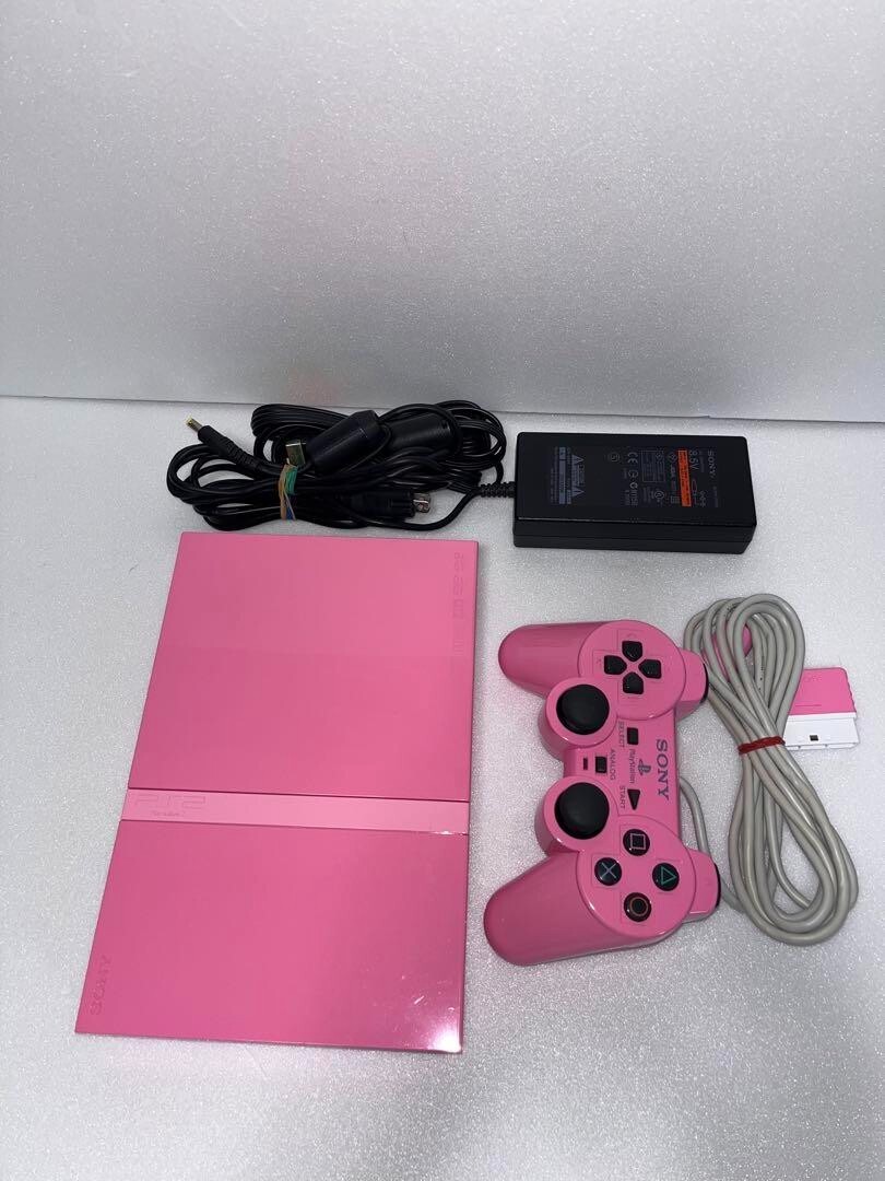 Sony Playstation 2 Pink Console Limit Edition SCPH-77000 PK PS2