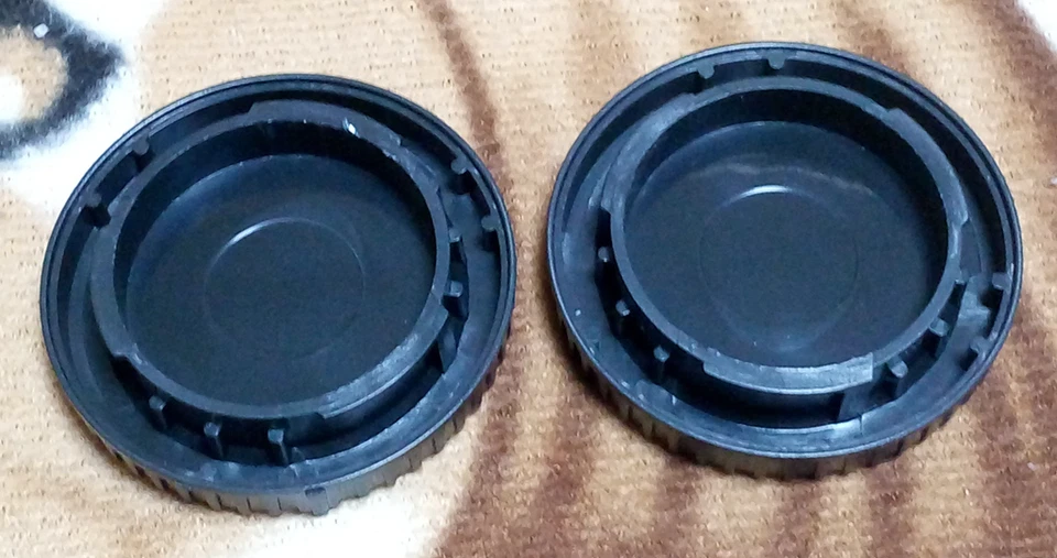 2pcs Nikon F Mount Body Caps Front Cover FE F5 D5200 D610 D7000 D4 D3300 D810 D3 - Image 3 of 3