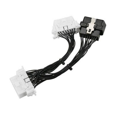 16-Poliges OBD2-OBDII-OBD2-Splitter-Verlängerungskabel, ein Stecker auf Zwe7552