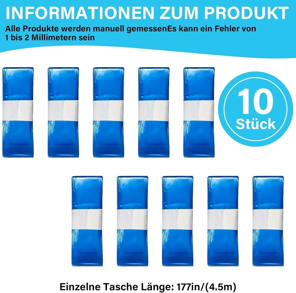 Pack von 10 Nachfüllkassetten für Windelbehälter - Kompatibel mit Tommee Tippee - Bild 4 von 4