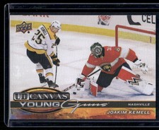 2025-26 UD Series 1 Hockey Joakim Kemell RC Canvas Young Guns C-98 Rookie