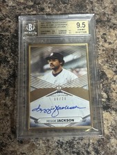 2021 Topps Transcendent Reggie Jackson HOF Auto BGS 9.5 Gem Mint POP 1