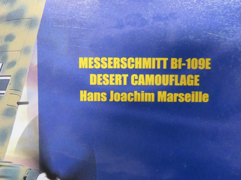 Corgi The Aviation Archive Messerschmitt Bf-109E Desert Camouflage 49204 - NEW - Image 4 of 4