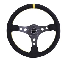 Grant Products 774-S Formula GT 14" Steering Wheel - Black Suede Wheel