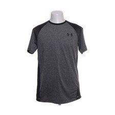 Under Armour, Trainingsoberteil, Größe: M, Grau/Schwarz, Print, Herren #Yhe