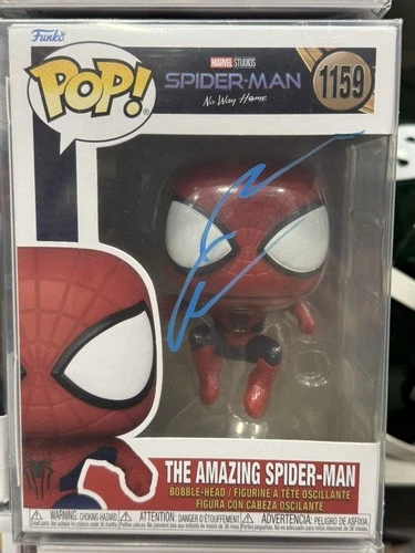 Andrew Garfield Signed Amazing Spider-Man No Way Home Funko Pop! #1159 JSA COA