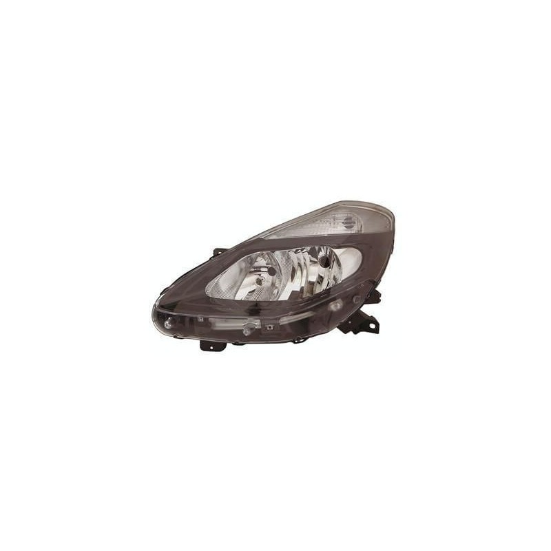 Phare avant gauche H7 cassé ? Remplacez votre optique Clio 3 noir