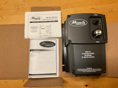 MC10-R Minarik Drives Drives, MC10 Series Drive, DC, 10A Max, 90/180VDC Out, N4X