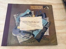 Mendelssohn Concerto Menuhin Enesco RCA DM531 EX Book EX 4?Disc Red Seal