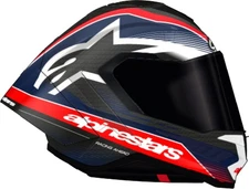 Alpinestars Supertech R10 Team Carbon Motorcycle Helmet Red/Blue