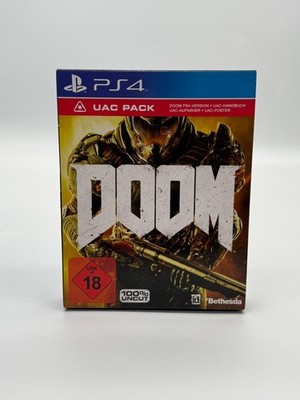 Doom UAC Pack  Sony Playstation 4 Sehr guter Zustand CIB OVP