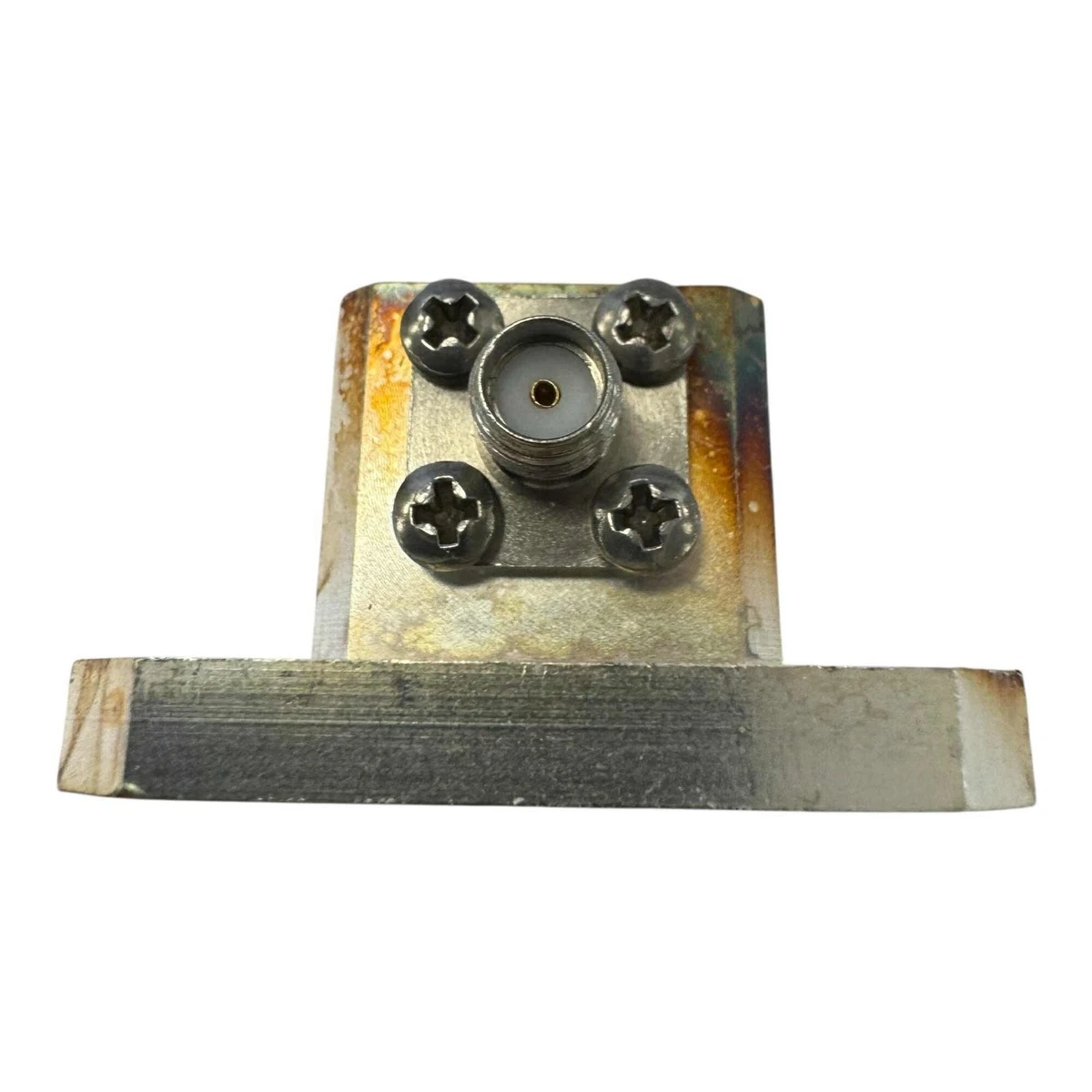 9062 Waveguide to Coaxial Adaptor WR75 to SMA Female ***Pre-Assembly***