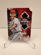 Stephen Strasburg 2018 Panini Diamond Kings Original Materials Dual Jersey Patch