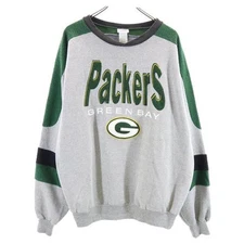 CHALK LINE JERZEES Jerseys Green Bay Packers logo embroidery Long sleeve T-s...