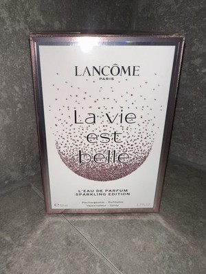 Lancôme La Vie EST Belle Eau de Parfum 50ml Sparkling Edition NEU OVP Damen