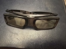 Sony TDG-BT400A 3D Glasses Black Missing Nose Piece
