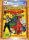 1974 AMAZING SPIDER-MAN No. 129 CGC 7.5 FIRST APPEARANCES PUNISHER & JACKAL OW/W