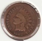 US Rare Old West 1882 Indian Head Penny Coin American Collection Shield Cent USA