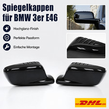 F�r BMW 3/7er E46 2 T�r E65 E66 Spiegelkappen Au�enspiegel Mopf Gl�nz Abdeckung