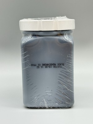 Black Monochrome Toner Powder For Laser Printer Premium High-Quality (16oz)