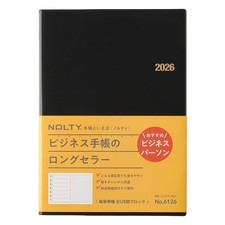 NOLTY Planner 2026 B5 Weekly/Monthly Black