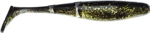 Z-Man SPT4-255PK5 Elaztech Paddlerz Scented Swimbait, 4", Goldrush