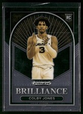 Colby Jones 2023 Prizm Draft Picks #6 Brilliance Rookie Xavier Musketeers