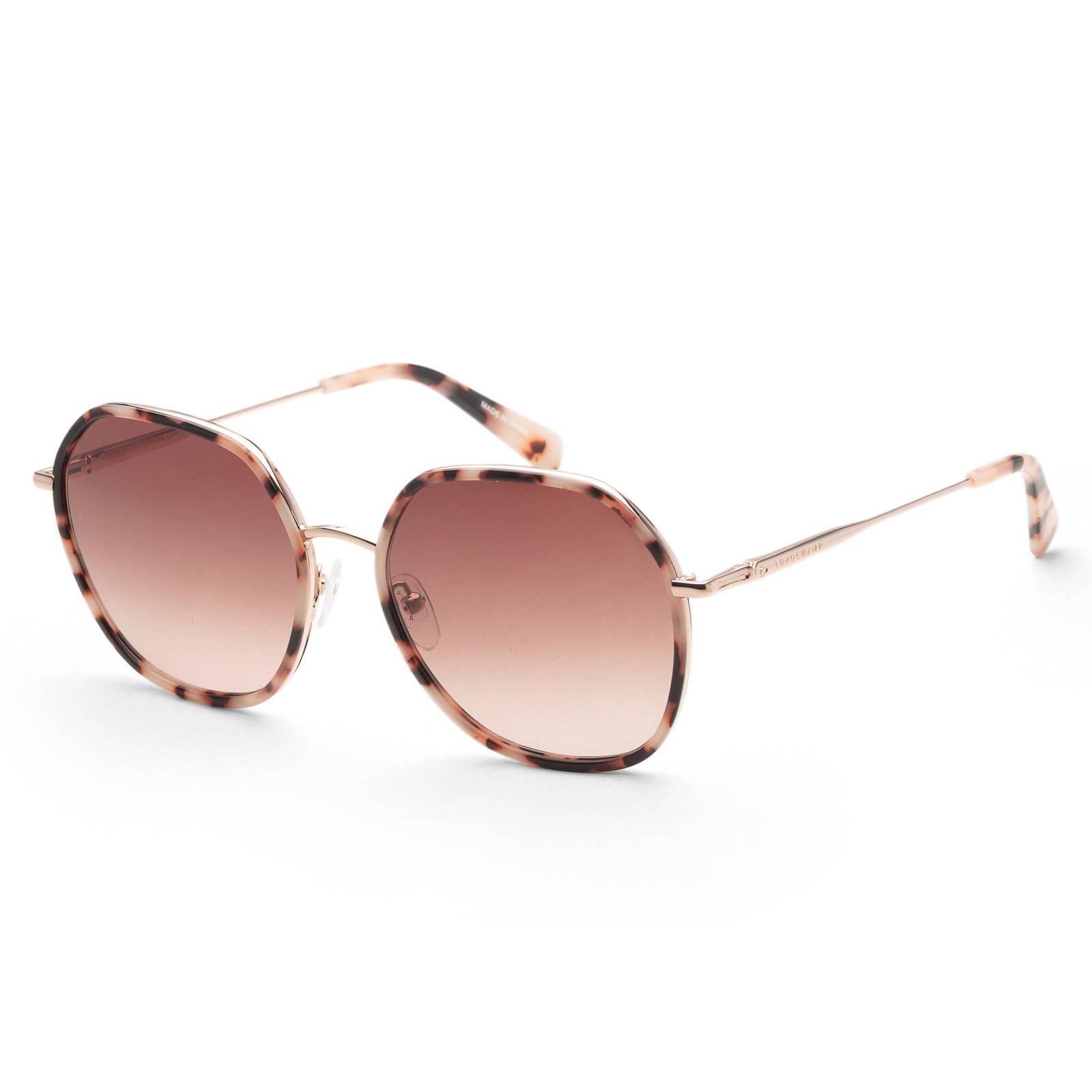 Longchamp Womens 58 mm Rose Gold Sunglasses LO163S-780 8790₽