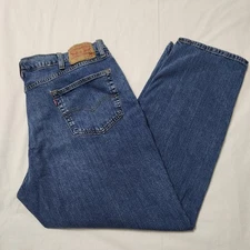 Levi's 541 Men's Athletic Taper Fit Blue Jeans W 42 L 32