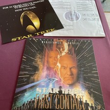 Star Trek: First Contact Laserdisc Widescreen 1996
