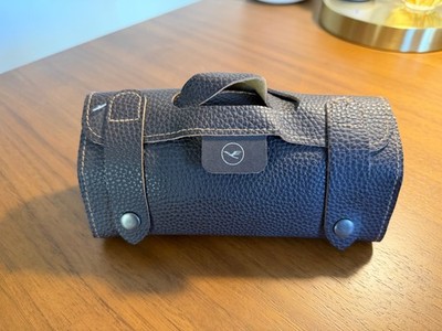Lufthansa Business Class Amenity Kit Faux Leather Case