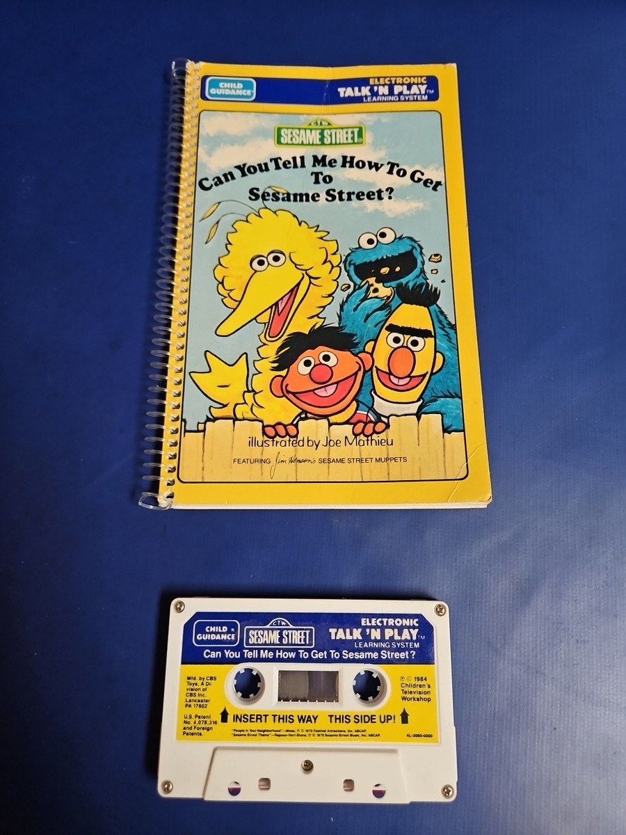 Playskool Talk 'N Play Can You Tell Me HowSesame Street 1984