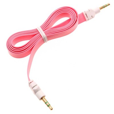 Aux Cable 3.5mm Adapter Car Stereo Aux-in Audio Cord Speaker for Cell Phones