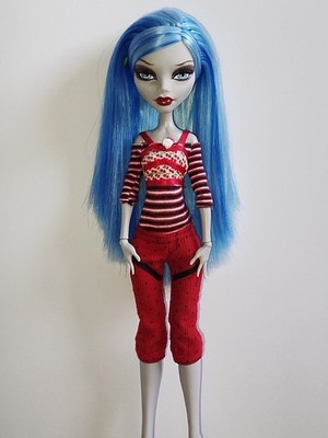 Monster High Puppe Ghoulia Yelps Wave 1 Basic Original 2010s