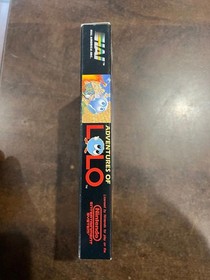 Adventures of Lolo Nintendo NES Complete CIB with Poster - MINTY!