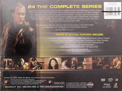 20th Century Fox 24: The Complete Series & Live Another Day DVD