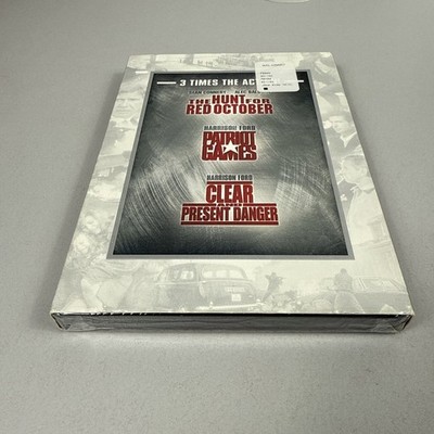 The Jack Ryan Triple Feature (DVD) The Hunt For Red October s Patriot Games -NEW